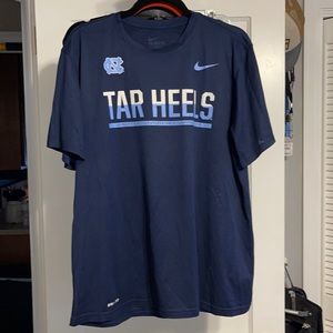 Nike Tar Heels dry fit tshirt